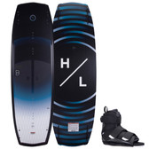 Hyperlite Baseline 136 cm Wakeboard Package with Formula Boots