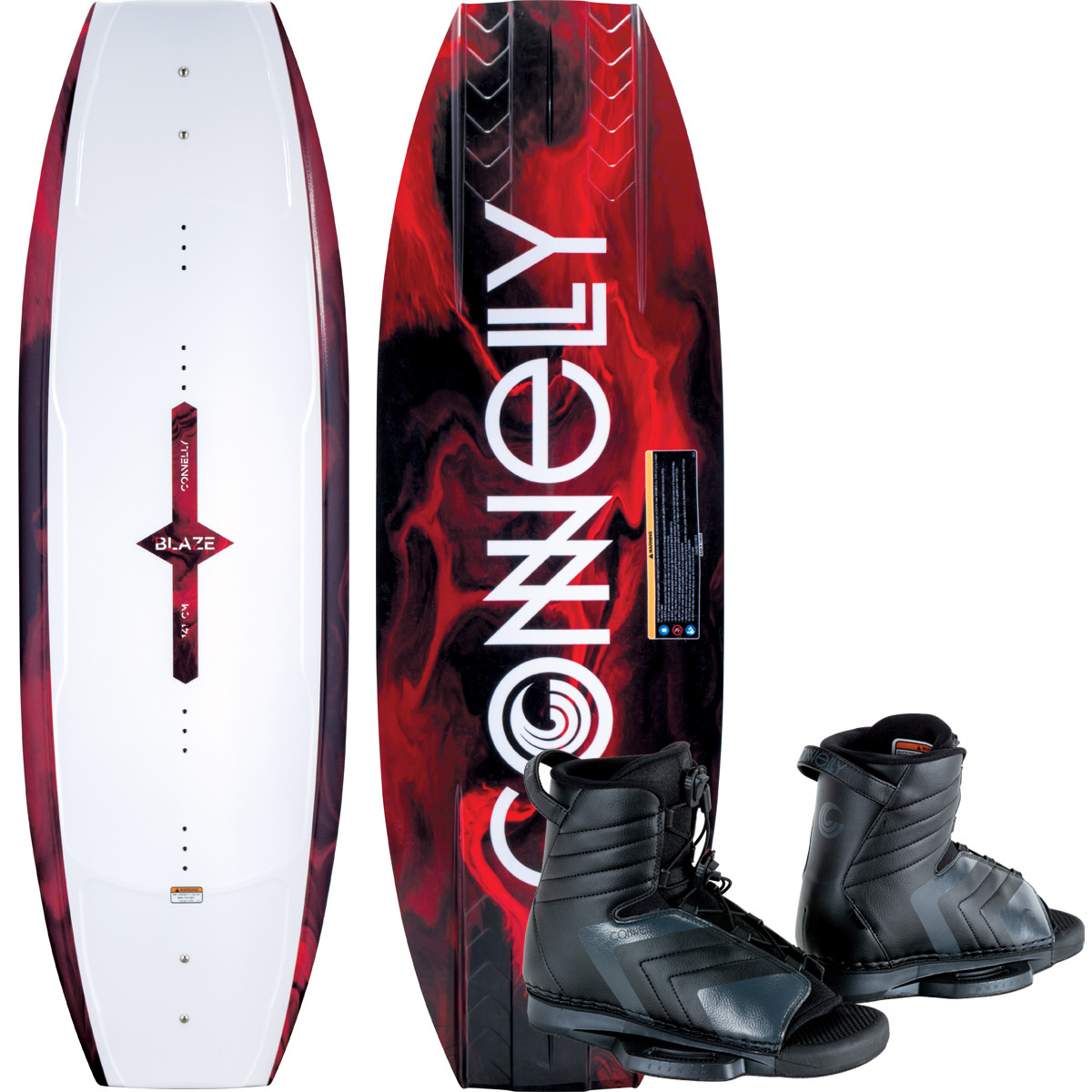 Connelly Blaze 141 Wakeboard Package with Optima Boots for the Lowest Price  at RIDE THE WAVE