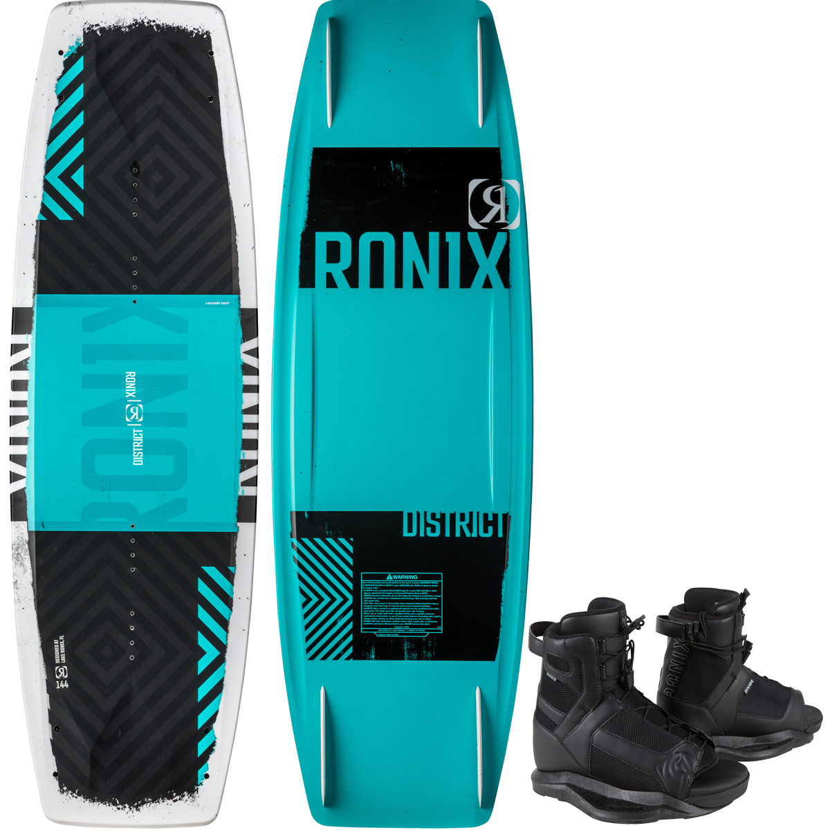 Ronix District Wakeboard Package w/Divide 2020 