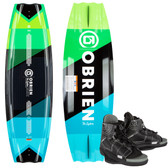 O'Brien System 140 Wakeboard Package With Clutch Bindings