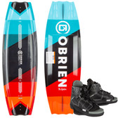 O'Brien System 135cm Wakeboard Package With Clutch Bindings