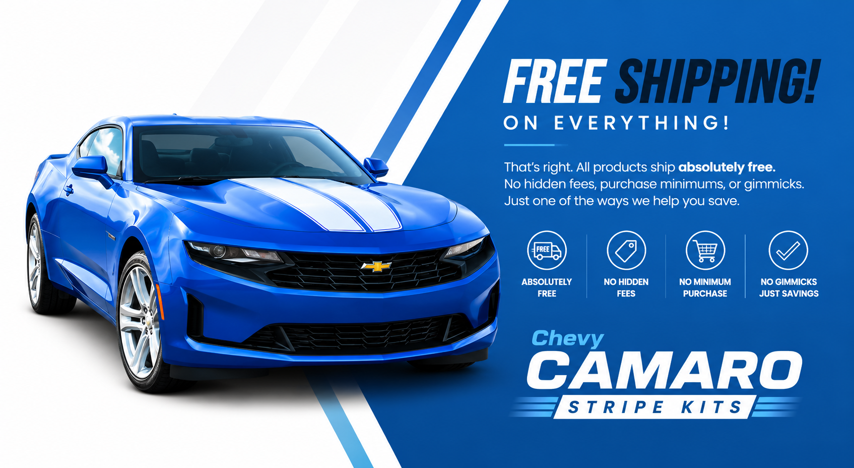 Chevy Camaro Stripes | Camaro Graphics | Camaro Decals Kits 2010-2020