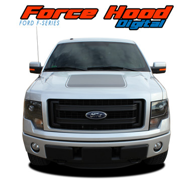 FORCE HOOD DIGITAL : 2009 2010 2011 2012 2013 2014 Ford F-150 Hood "Appearance Package Style" Vinyl Graphic Screen Print Decal Kit (VGP-2073)