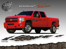 Wild Oak Wild Wood Camouflage : TRACER Body Side Vinyl Graphic 9 inches x 96 inches (ILL-1400.050)