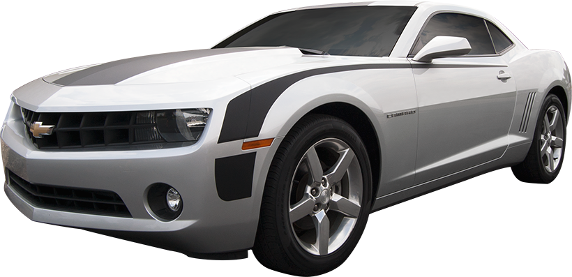 2010 2013 Chevy Camaro Hockey Stripe Vinyl Graphics Decals Kit