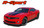 R-SPORT : 2010-2015 Chevy Camaro Exact Factory Replica "OE Style" Hood Trunk Vinyl Decal Rally Racing Stripes Kit (VGP-1478)