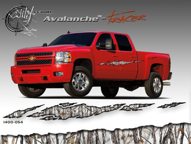 Avalanche Wild Wood Camouflage : TRACER Body Side Vinyl Graphic 9 inches x 96 inches (ILL-1400.054)