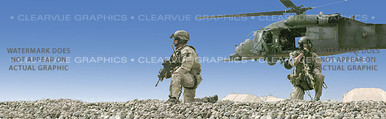 AVA-014 Rescuemen - Rear Window Graphic for Trucks and SUV's (AVA-014)