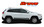 BRAVE : 2013 2014 2015 2016 2017 2018 2019 2020 2021 2022 2023 2024 Jeep Cherokee Lower Rocker Panel Body Door Vinyl Graphics Decal Stripe Kit (VGP-2808)
