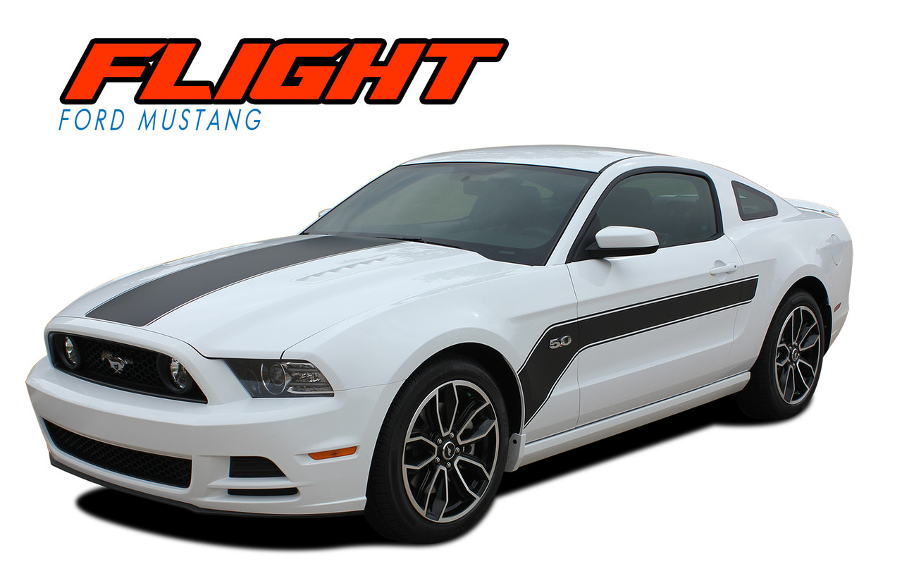 Flight Ford Mustang Hood Stripes Mustang Decals