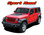SPORT HOOD : 2018-2026 Jeep Wrangler Hood Blackout Vinyl Graphics Decal Stripe Kit (VGP-5564)