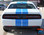 RALLY WING 15 : 2015 2016 2017 2018 2019 2020 2021 2022 2023 Dodge Challenger Wide Rally Hood Vinyl Graphic Full Racing Stripes Decal Striping Kit (VGP-3236)