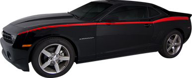 2010-2015 Chevy Camaro Extended Honor and Valor Vinyl Graphic Decal Stripe Kit (GRC46)