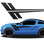 QUAKE : Automotive Vinyl Graphics - Universal Fit Decal Stripes Kit - Pictured with FORD MUSTANG (ILL-918)