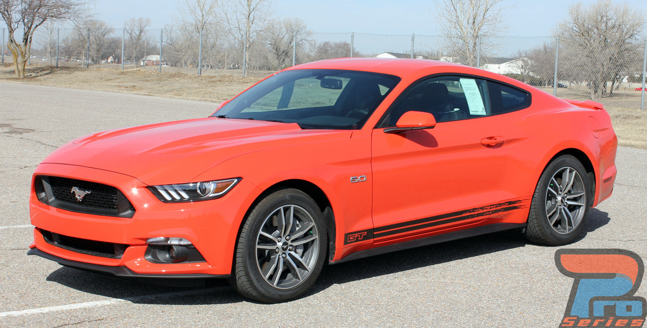 Breakup Rockers Ford Mustang Stripes Mustang Decals