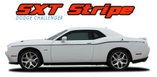 SXT STRIPE : 2011 2012 2013 2014 2015 2016 2017 2018 2019 2020 2021 2022 Dodge Challenger Thin Side Door Factory Style Vinyl Graphic Accent Stripes (VGP-3745)