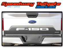 SPEEDWAY TAILGATE BLACKOUT : 2018 2019 2020 Ford F-150 Rear Tailgate Vinyl Graphics Decals Kit (VGP-5248)