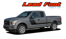 LEAD FOOT SIDES : 2015-2019 2020 Ford F-150 Special Edition Package Door Hockey Stripe Vinyl Graphics Decals Kit (VGP-5223)
