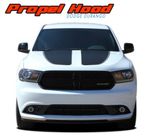 PROPEL HOOD : 2011-2020 2021 2022 2023 2024 Dodge Durango Hood Stripes Decals Vinyl Graphics Kit (VGP-5521)