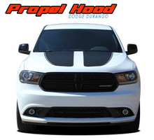 PROPEL HOOD : 2011-2020 2021 2022 2023 2024 2025 Dodge Durango Hood Stripes Decals Vinyl Graphics Kit (VGP-5521)