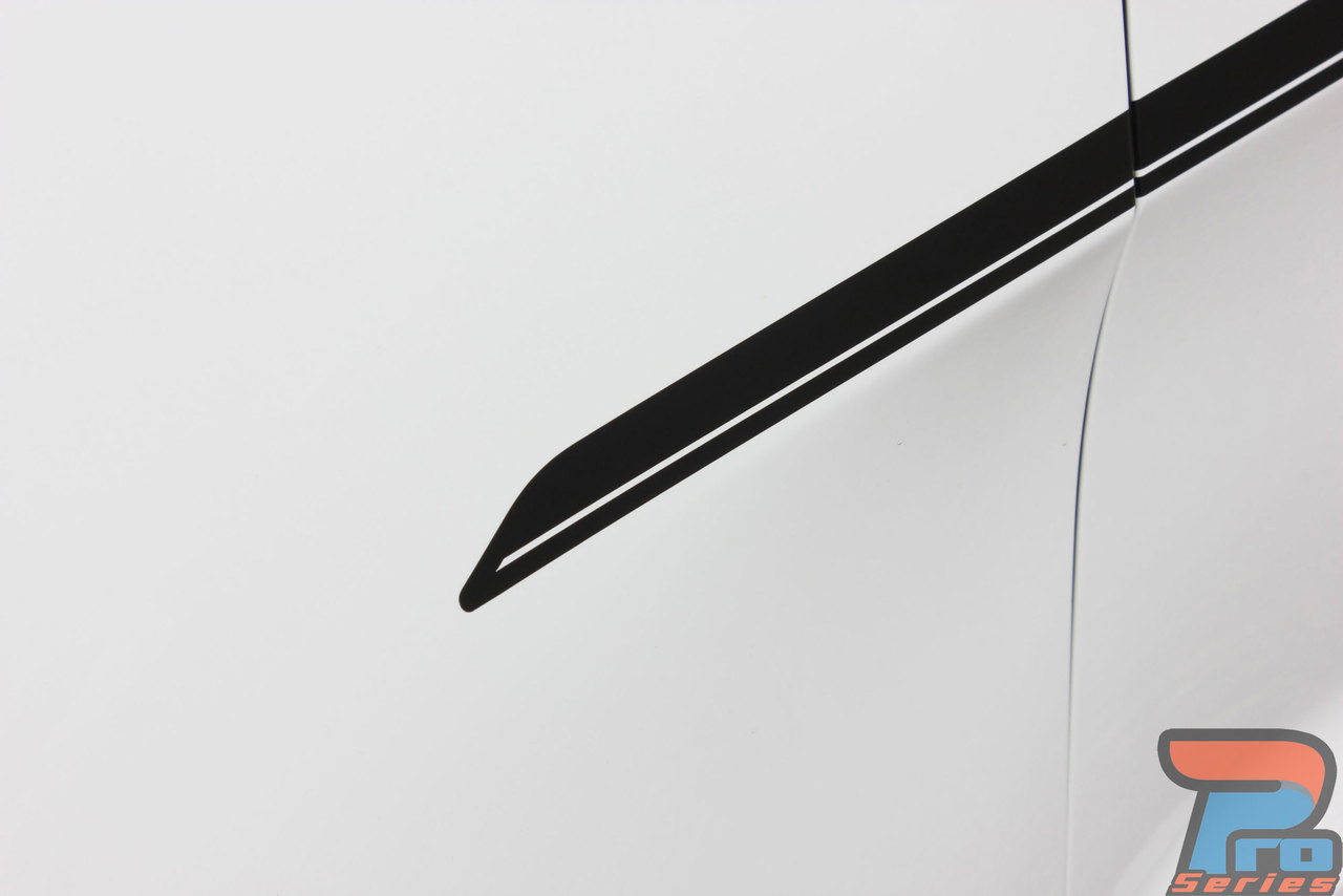 Side Door Stripe Decals For Jeep Grand Cherokee 2011-2023 – Hemi SRT Style