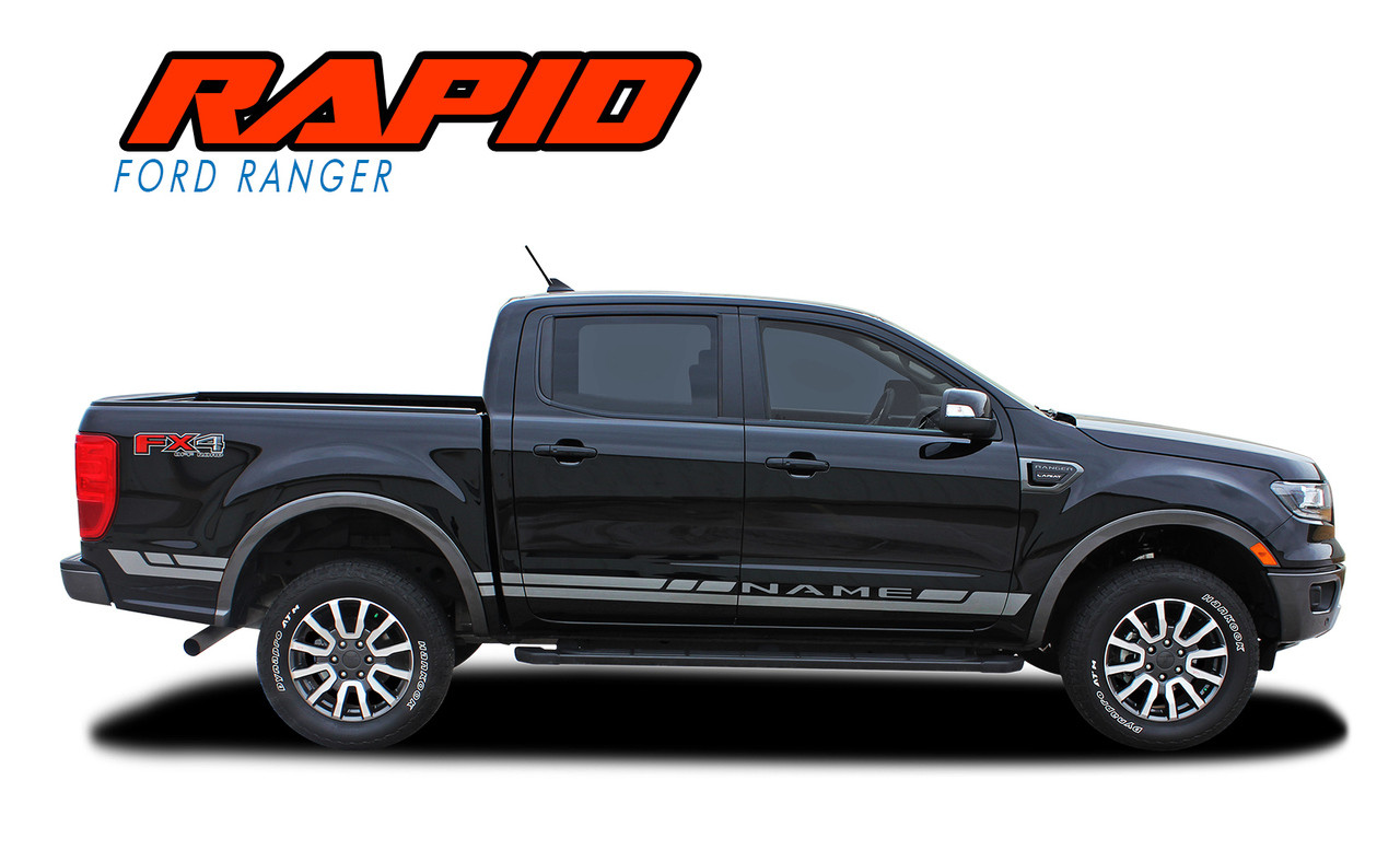 Rapid Rocker Ford Ranger Stripes Ford Ranger Decals Ranger