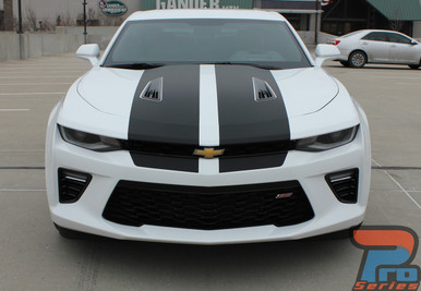 Chevy Camaro Convertible Wide Stripes CAM SPORT PIN 2016-2018