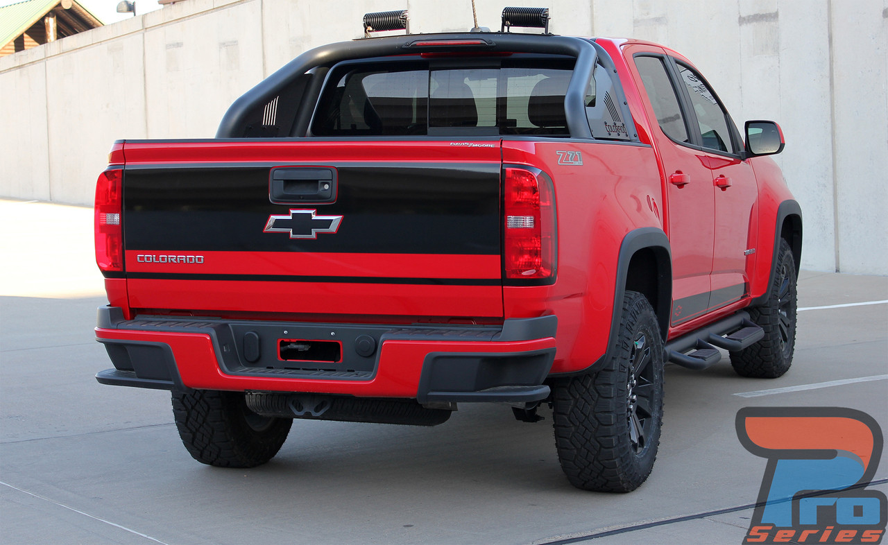 Chevy Colorado Rear Stickers Grand Tailgate 2015 2018 2019