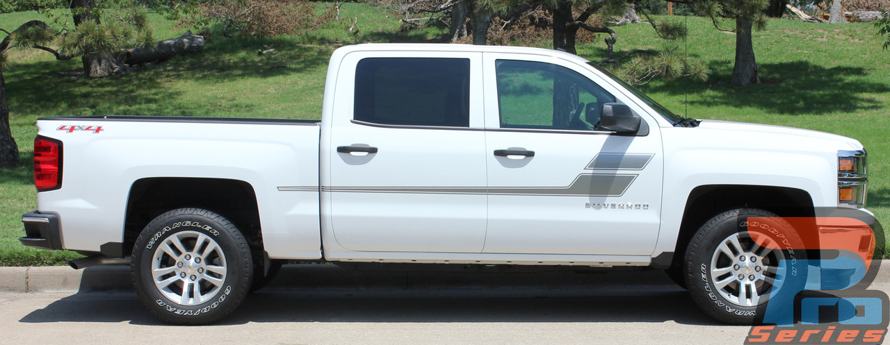 SPEED XL Vinyl Graphics Side Door Body Line Accent Stripe Decal Chevy Colorado