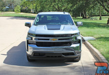 NEW! 2019, 2020, 2021, 2022, 2023, 2024, 2025, 2026 Chevy Silverado Hood Decal Stripes 3M T-BOSS HOOD