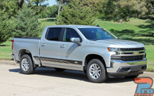 2019, 2020, 2021, 2022, 2023, 2024, 2025, 2026 Silverado Side Stripe Decals 3M SILVERADO ROCKER 2