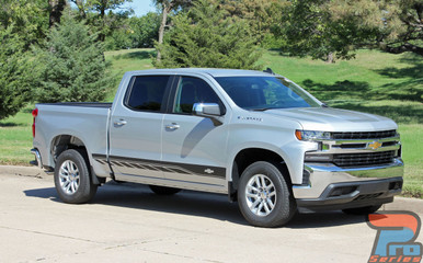 2019, 2020, 2021, 2022, 2023, 2024, 2025, 2026 Silverado Side Stripe Decals 3M SILVERADO ROCKER 2