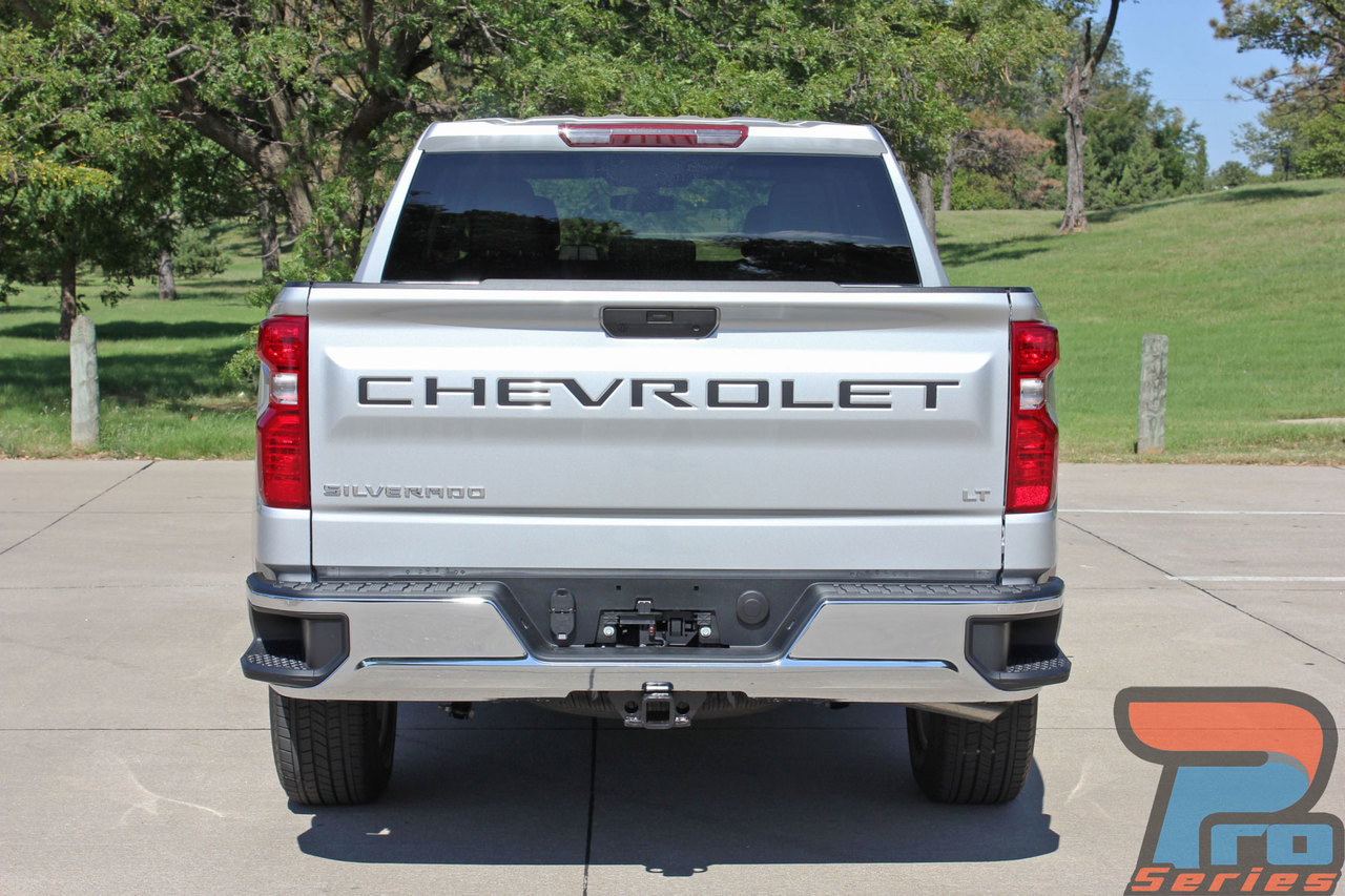 2020 2019 Chevy Silverado CHEVROLET Tailgate Letters Decals 2020 2019 Chevy Silverado CHEVROLET Tailgate Letters Decals