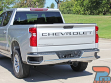 2019 2020 2021 2022 2023 2024 Chevy Silverado CHEVROLET Tailgate Letters Decals