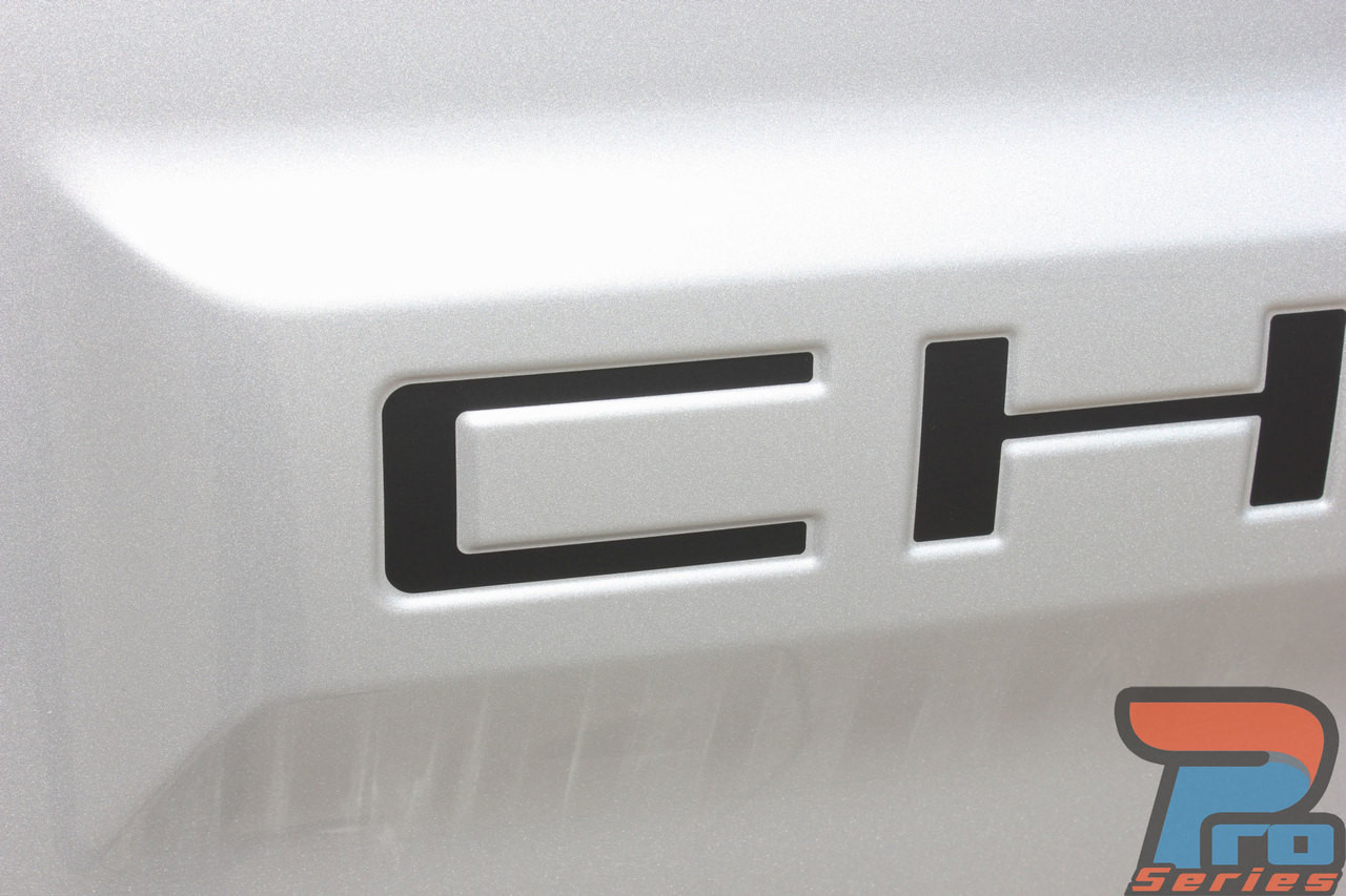 2020 2019 Chevy Silverado CHEVROLET Tailgate Letters Decals 2020 2019 Chevy Silverado CHEVROLET Tailgate Letters Decals