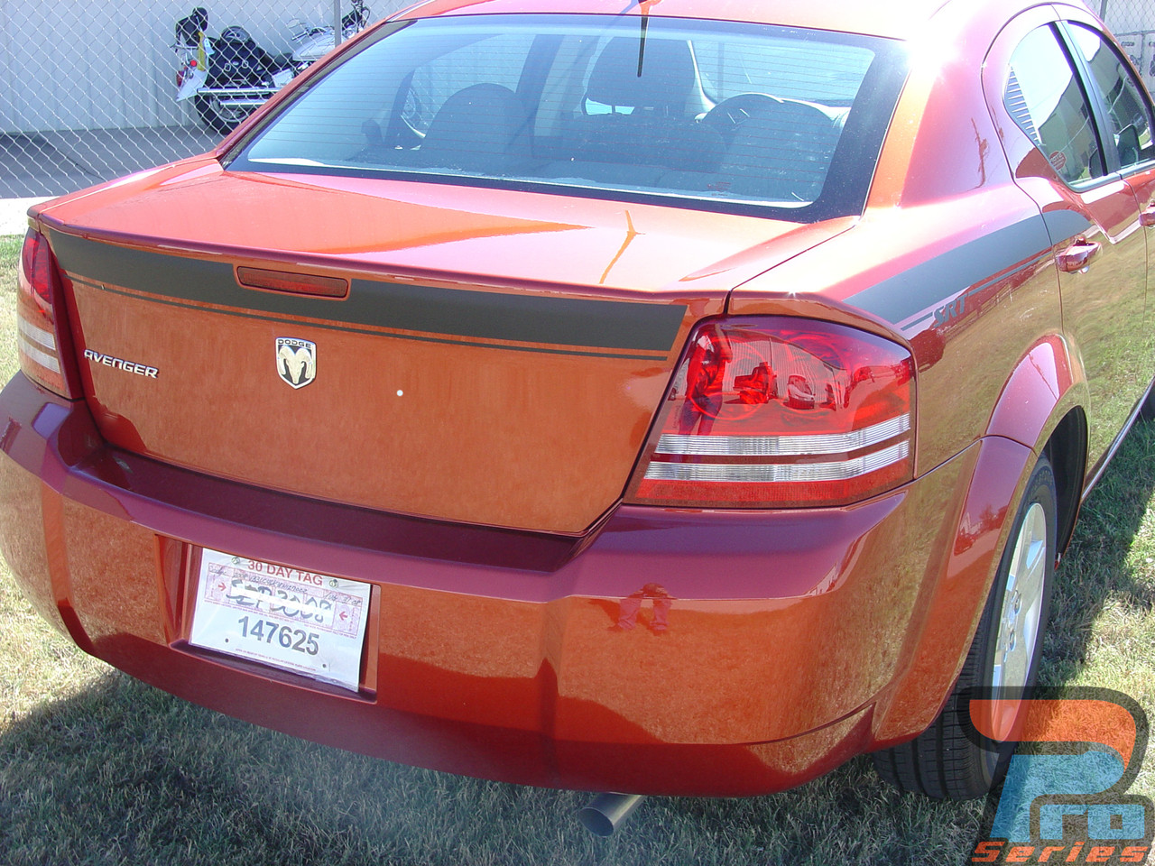 Dodge Avenger Vinyl Graphics 3M AVENGED 