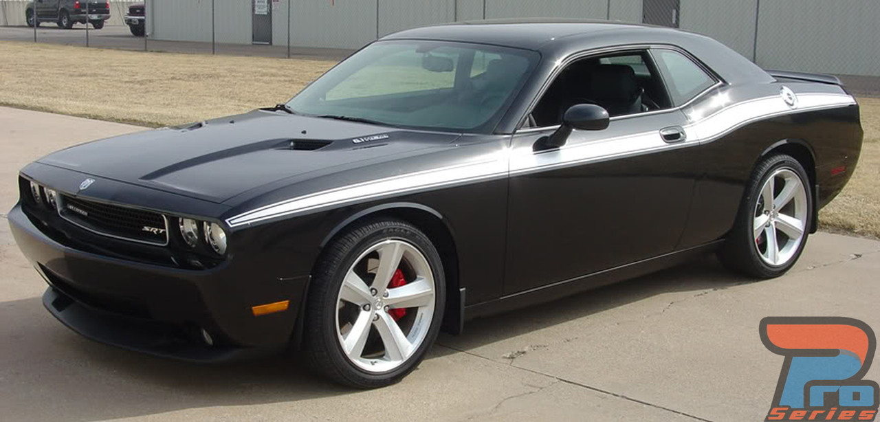 Challenger Classic RT TA and GT Side Stripes 2008 through 2019 models
