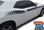Side of white 2019 Dodge Challenger Side Stripes DUEL 15 2015-2020