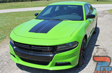 Hood Stripe for Dodge Charger Daytona CHARGER 15 HOOD 2015-2018 2019 2020 2021 2022 2023