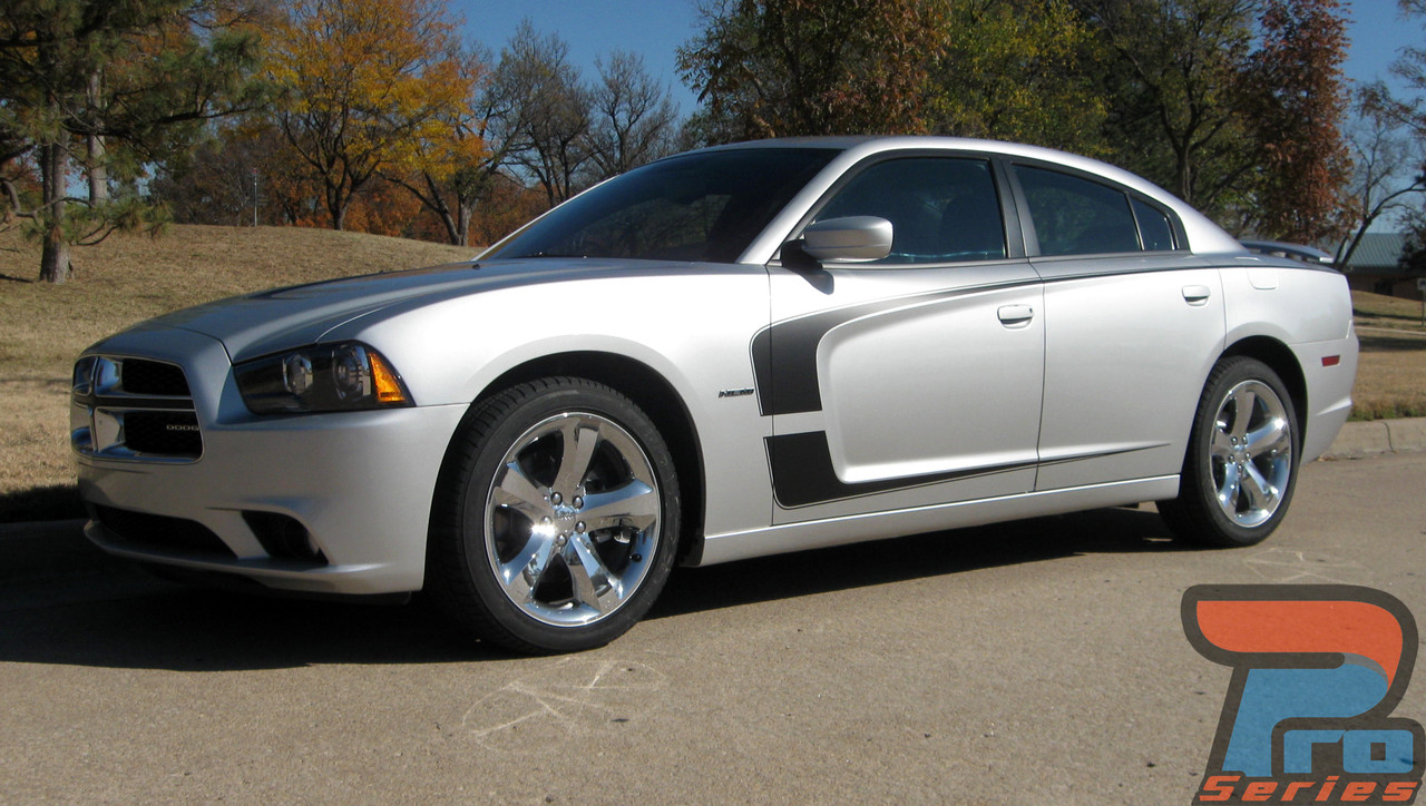 2011 2012 2013 2014 Dodge Charger RT SRT SXT Scallop Hood Stripes Graphics