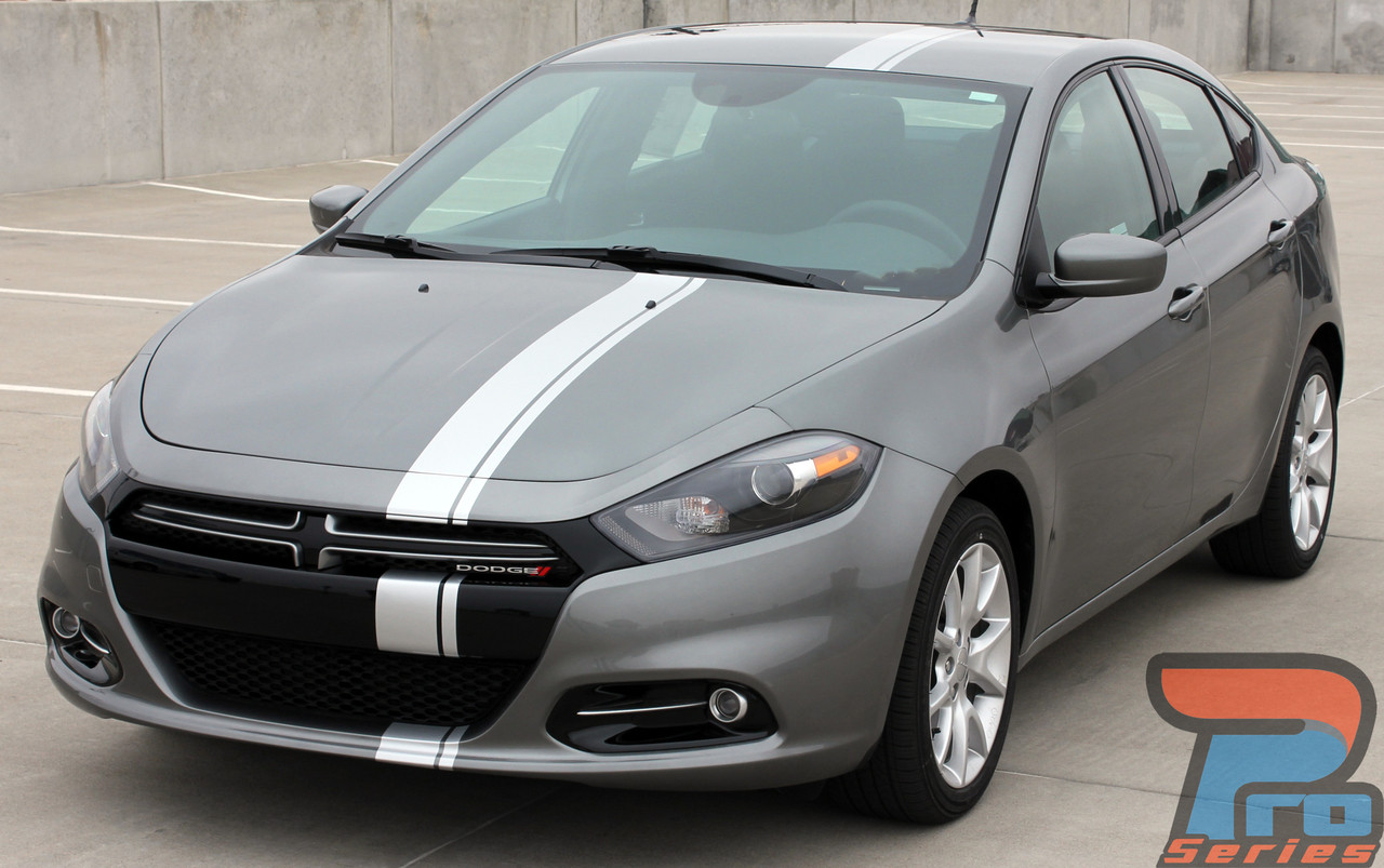3M Side Stripes Decal Kit For Dodge Dart Scamp - Correct Curve Style 1970-1976 - Bumblebee Style