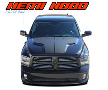 Dodge Ram Hemi Decals HEMI HOOD 3M 2009-2016 2017 2018