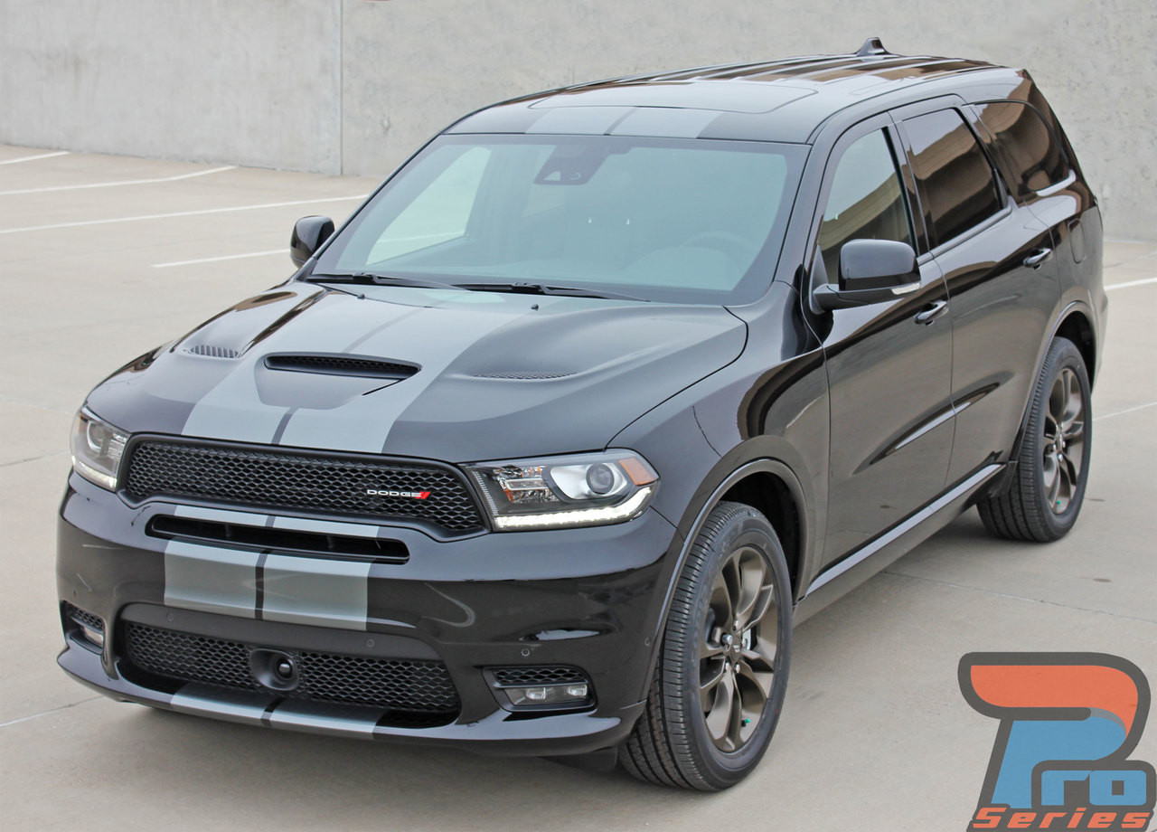 20112014 DODGE DURANGO CHALLENGER STYLE HOOD STRIPES DECALS GRAPHICS