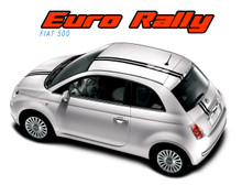 Fiat 500 Euro Offset Rally Stripes EURO RALLY 2012-2016 2017 2018