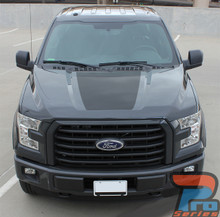 Hood Graphics for a 2017 Ford F150 ROUTE HOOD 2015-2018 2019 2020