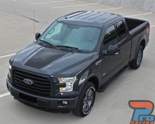ROUTE HOOD | Ford F-150 Hood Decal Stripe Kit 3M 2015-2019 2020