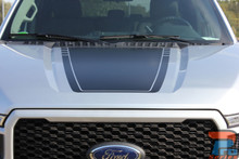 Hood Stripes on Ford F150 Truck SPEEDWAY HOOD 2015-2018 2019 