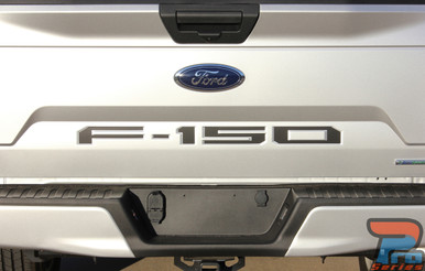 Ford F150 Rear Tailgate Stripes Blackout Inlay Letters 2018-2019