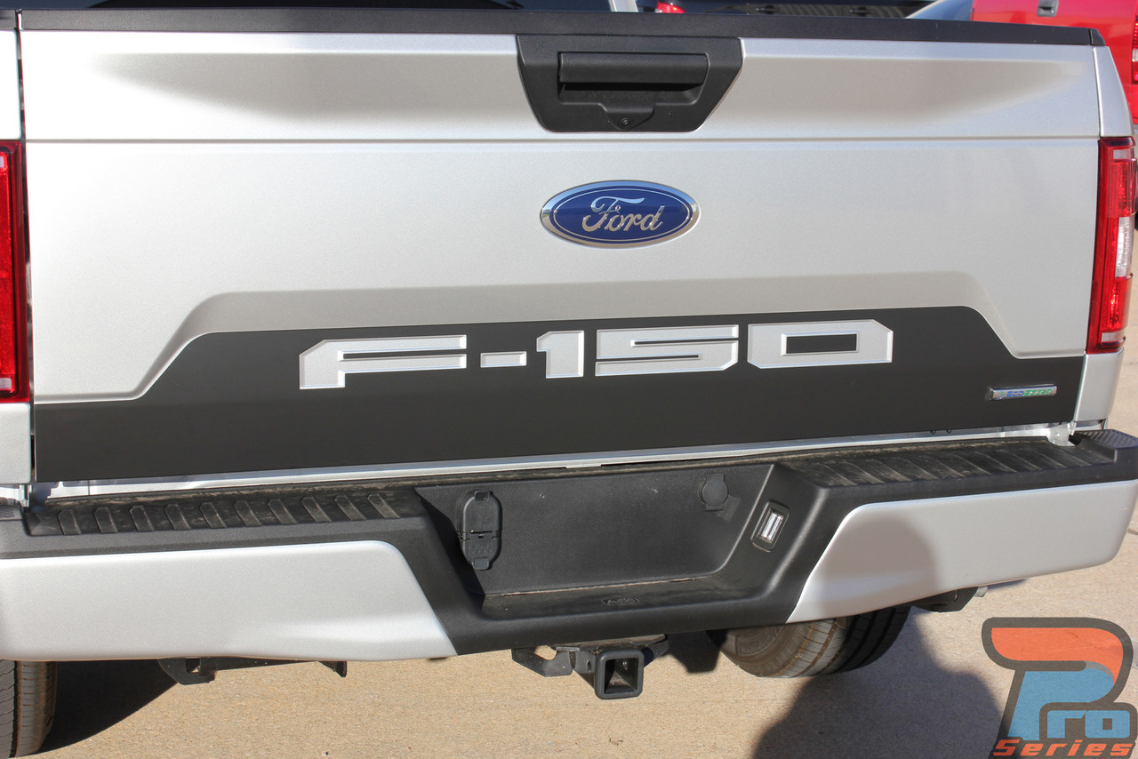 Matte Black Vinyl Decal Inlays For 2018 2019 Ford F150 Tailgate Letters New USA