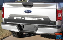 Ford F150 Tailgate Letters Reverse Blackout Decal Kit 2018-2019 